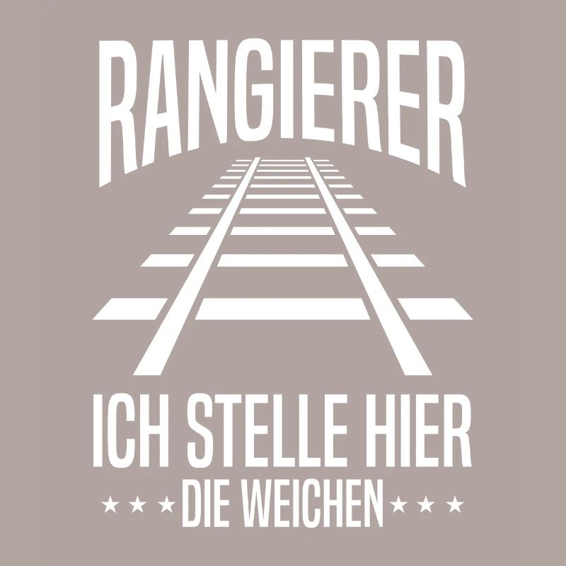 Rangierer Weichen Spruch Zug Beruf