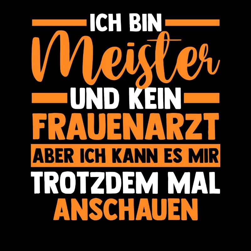 Meister Handwerker Meister Prüfung Geschenk
