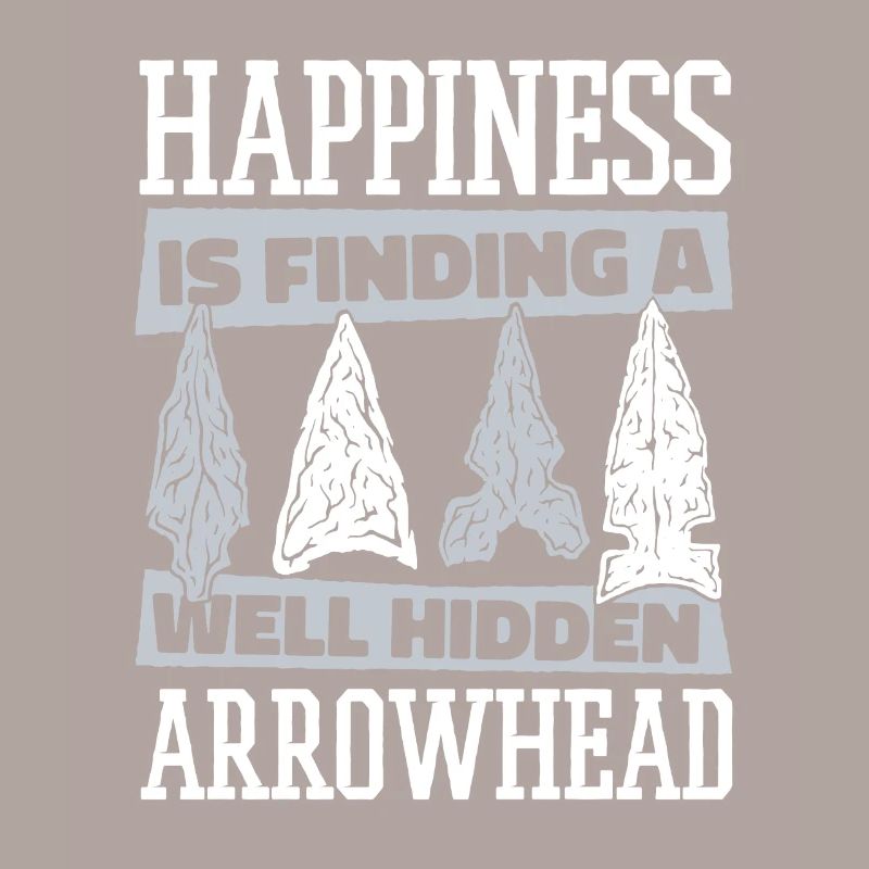 Le bonheur, c’est de trouver une pointe de flèche cachée