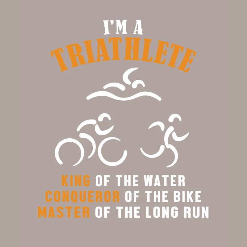 Triathlete King Conqueror Master Training Professional