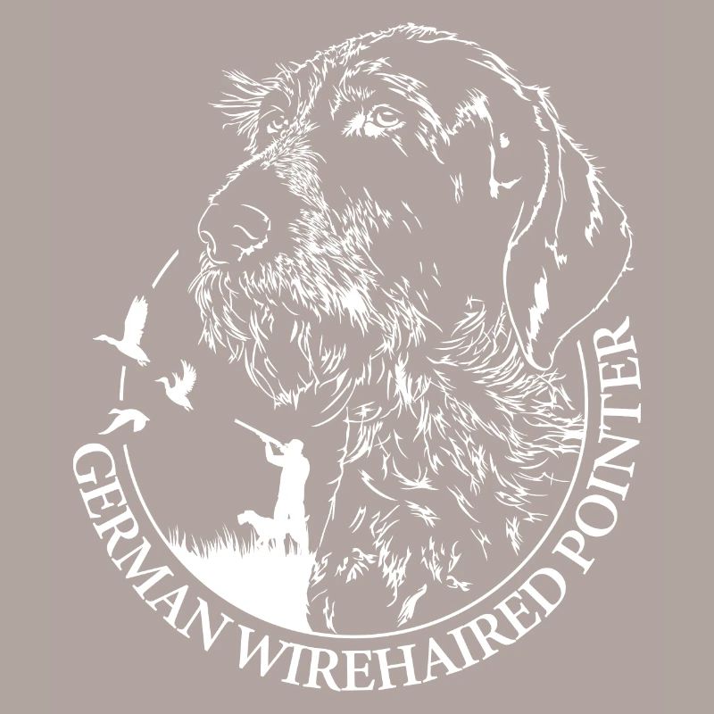 German Wirehaired Pointer Jagdhunde Jäger Wilsigns