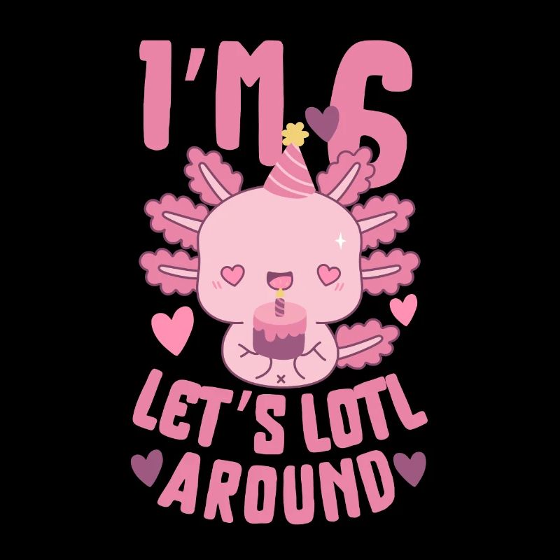 Axolotl Geburtstagsfeier