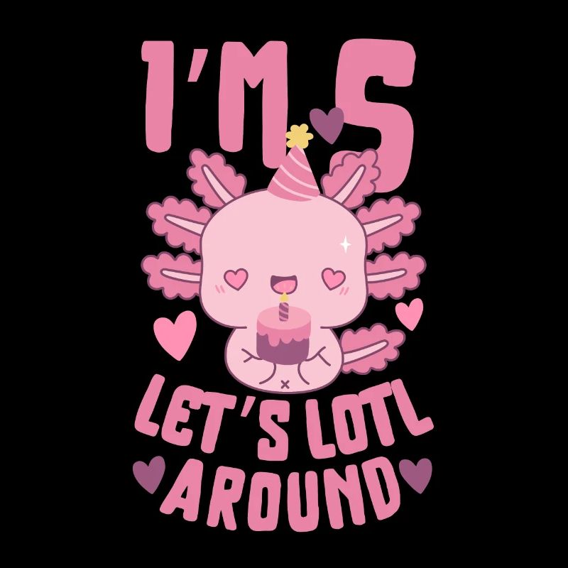 Axolotl Geburtstagsfeier