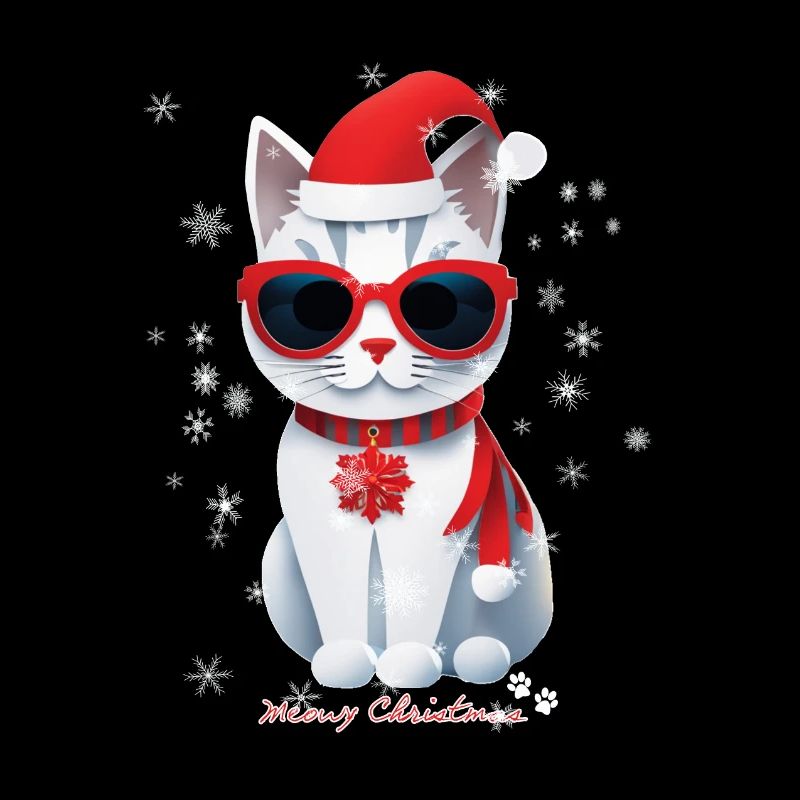 Meowy Weihnachtskleidung und Geschenke von der Meowy C