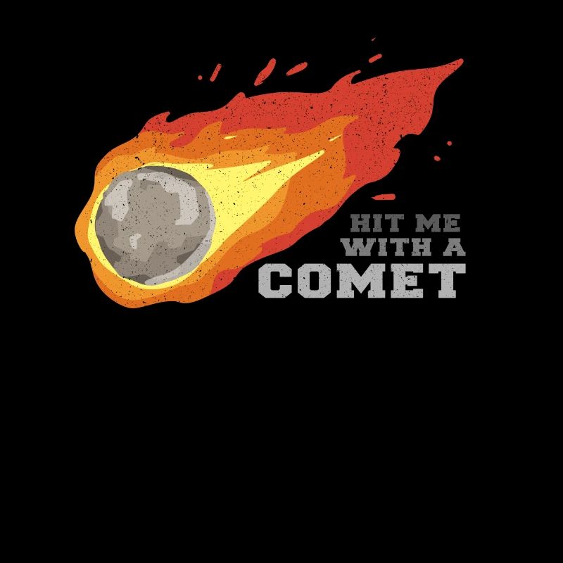 Space Comet Collision
