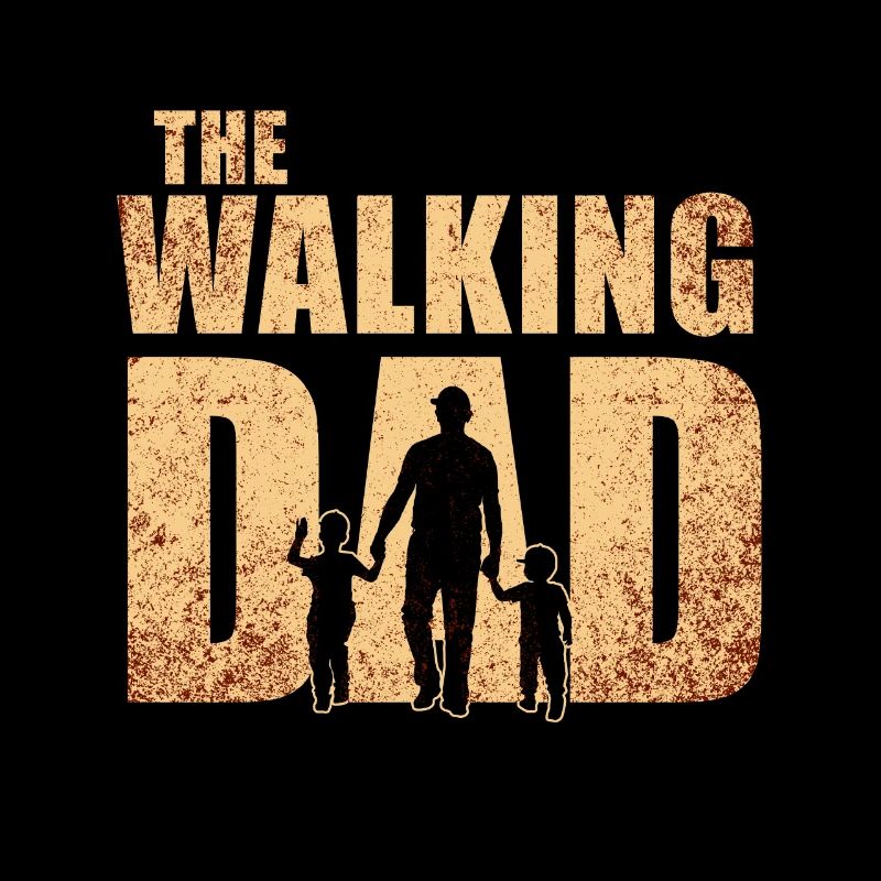 The walking Dad Vater Vatertag Geschenk