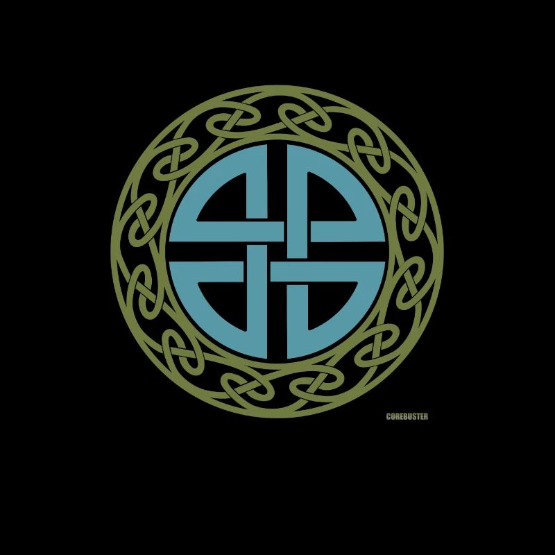 Celtic shield knot Thor protective symbol