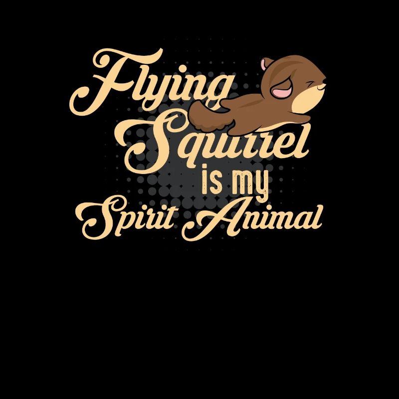 Écureuil volant est mon esprit animal - parachutisme