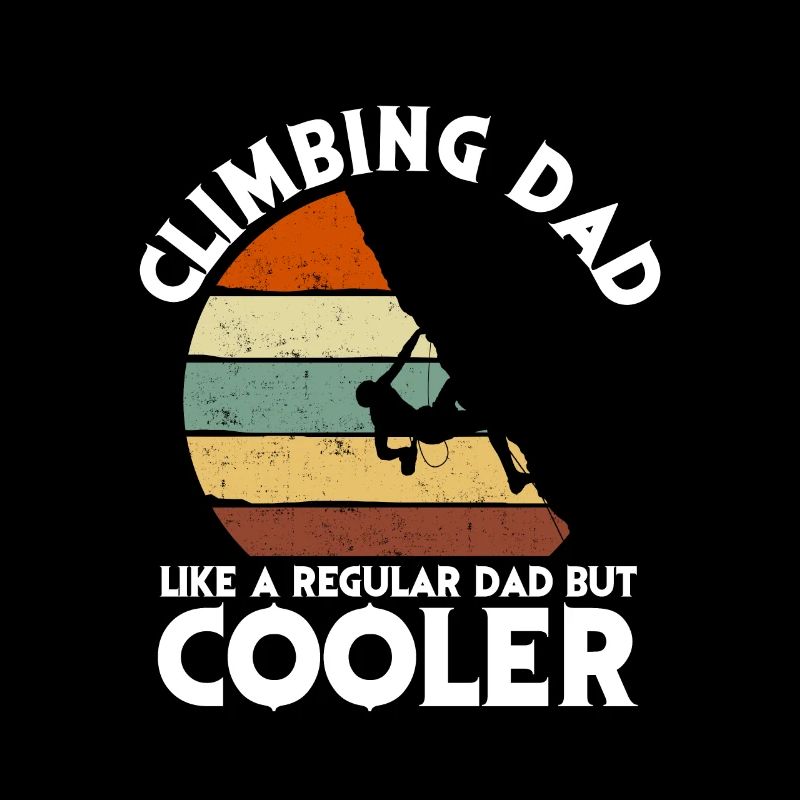 Climbing Dad Climber Father Father's Day Gift