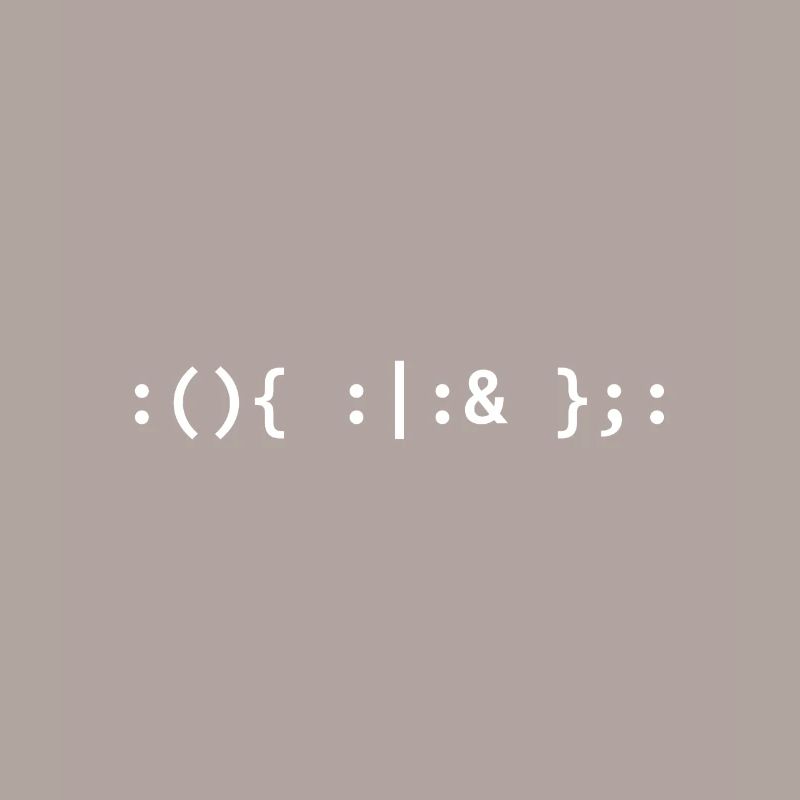 Bash Fork Bomb - Text for Unix/Linux Hackers