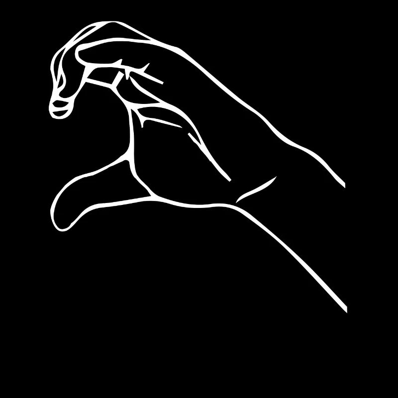 Heart hand left