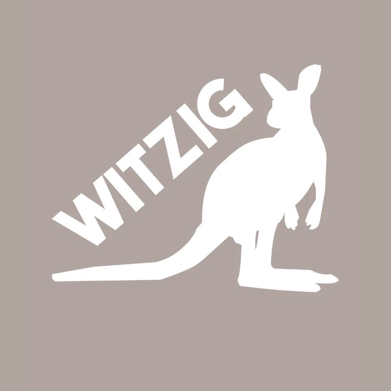 Känguru: Witzig oder nicht witzig Spruch Geschenk