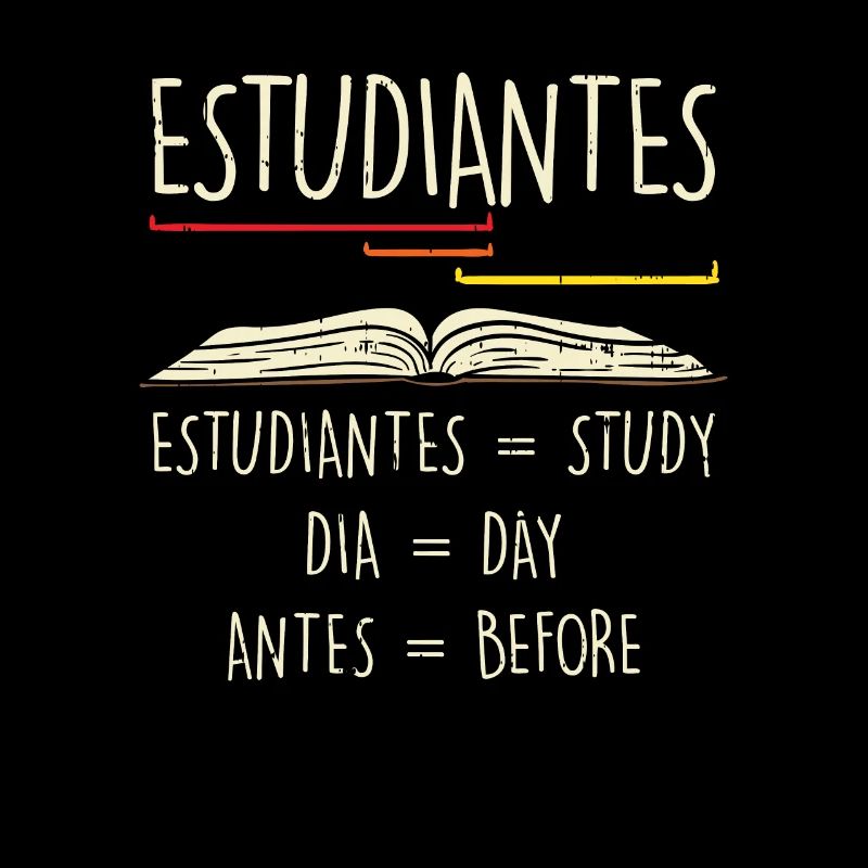 Spanisch Lehrer Student Estudiantes lustig