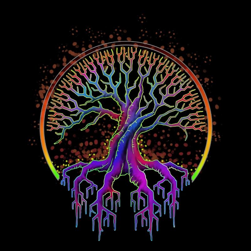 Meditationsbaum des Lebens Geschenk Der Baum des Lebens