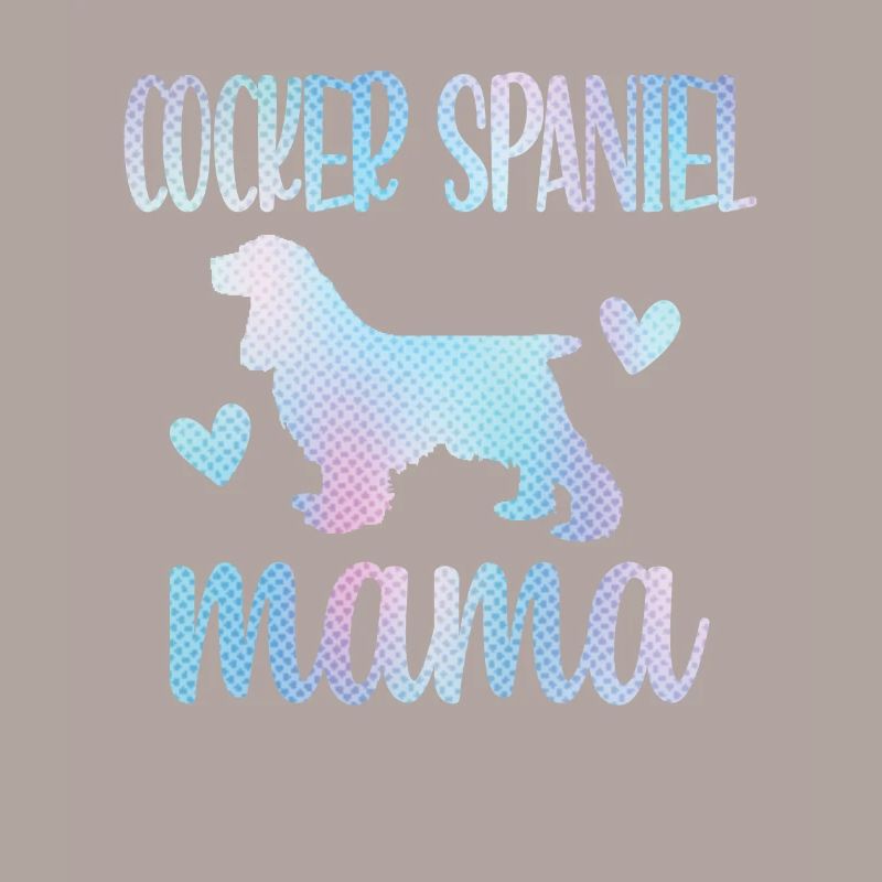 Cocker Spaniel Mama Cocker propriétaire de chien