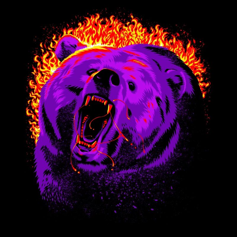 Fire bear