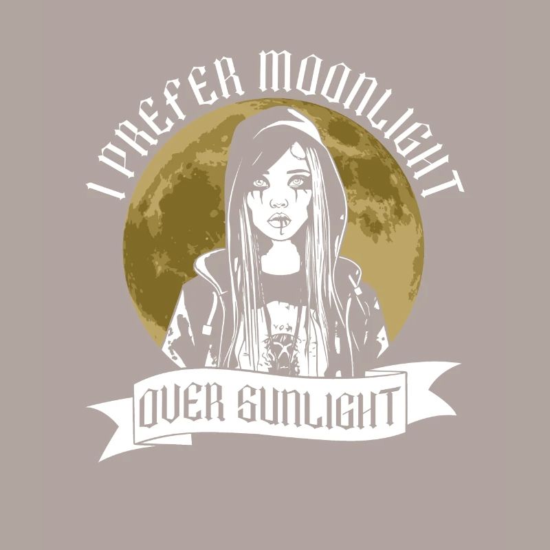 Moonlight before sunlight - Moontan Gothic Goth