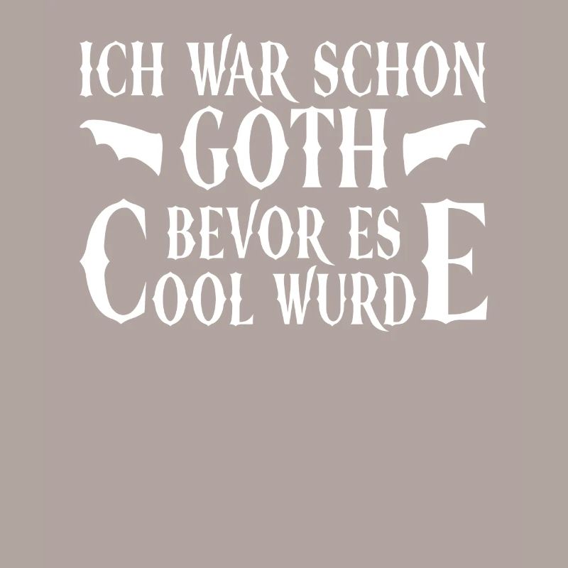 J’étais déjà gothique avant que ça devienne cool - gothique