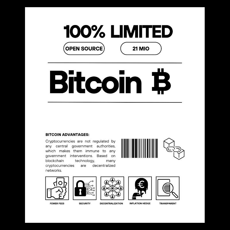 Der Bitcoin-Vorteil - Kryptowährung White