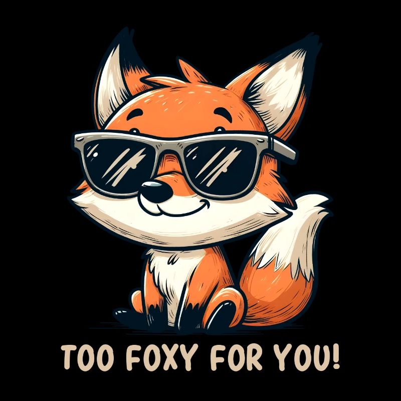 Fox - Foxy Fox - Cute Fox - Fox Humor - Funny Fox