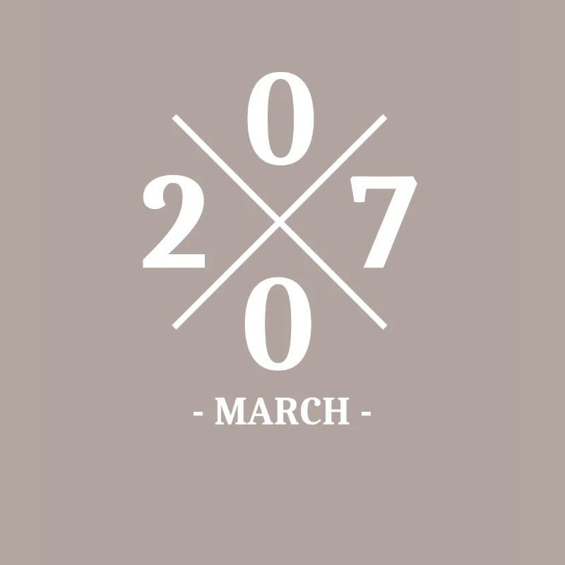 Minimal Birthday March 2007 - Simple