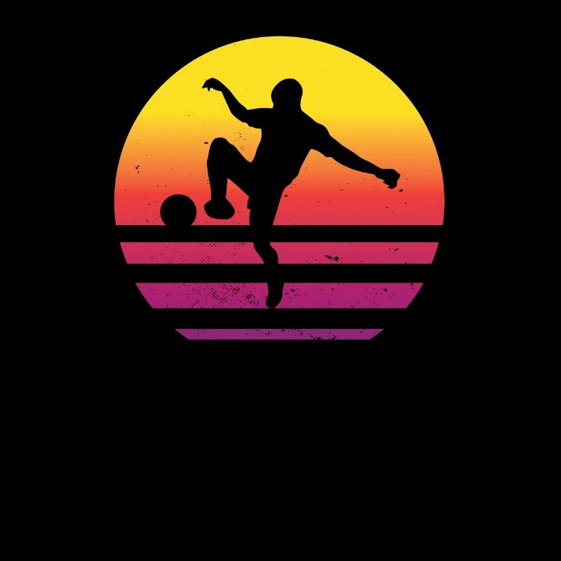 Foot Golf Rétro Coucher de soleil