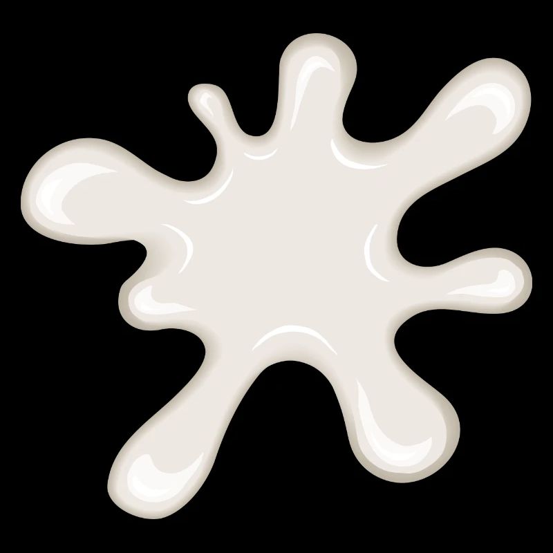 white splat