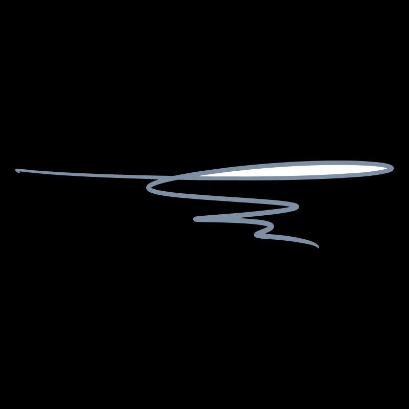 Decorative line. Text decoration. Hand drawn.