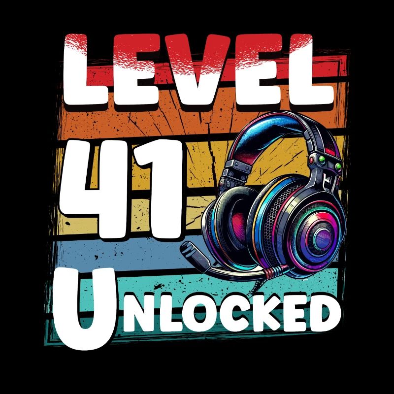 Gaming Geburtstag Level 41 freigeschaltet Zocker