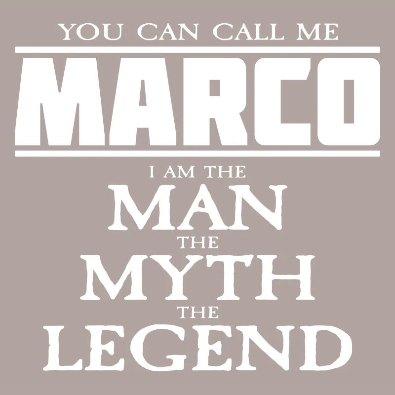 Marco Name I Retro First Name Cool