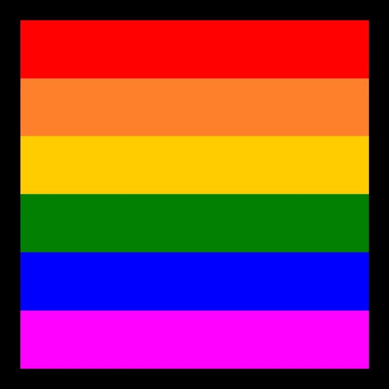 Drapeau arc-en-ciel Drapeau LGBT arc-en-ciel
