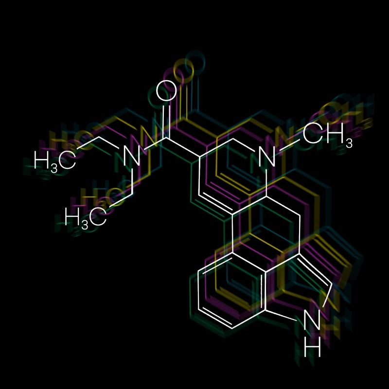 LSD-Molekül