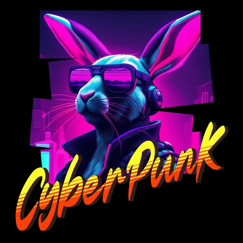 Cyberpunk Hase