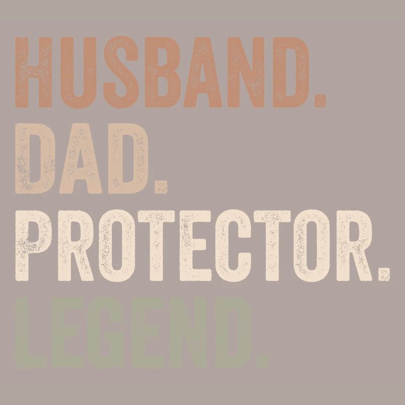 Husband Dad Protector Legend - Father's Day Gift
