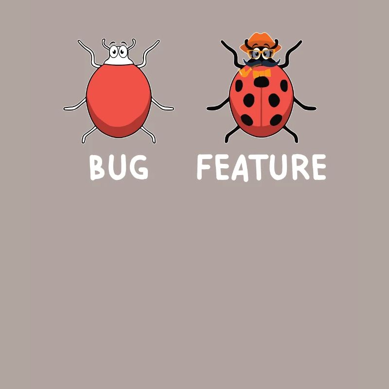 Funny saying for programmers bug feature