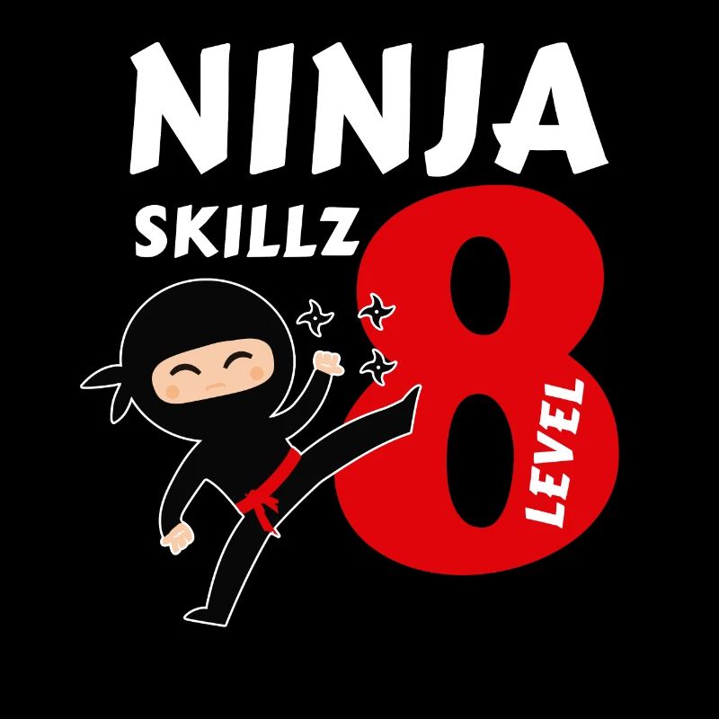 8 ans 8e anniversaire garçon ninja samouraï cadeau