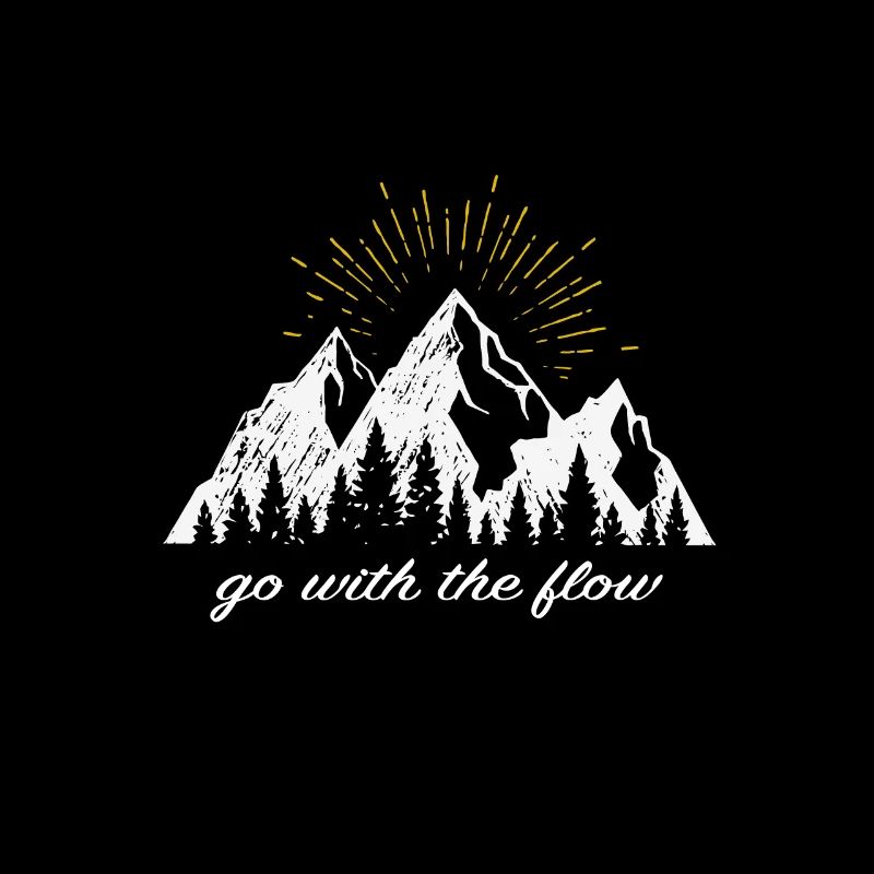 Hike, Berge, Go with the flow