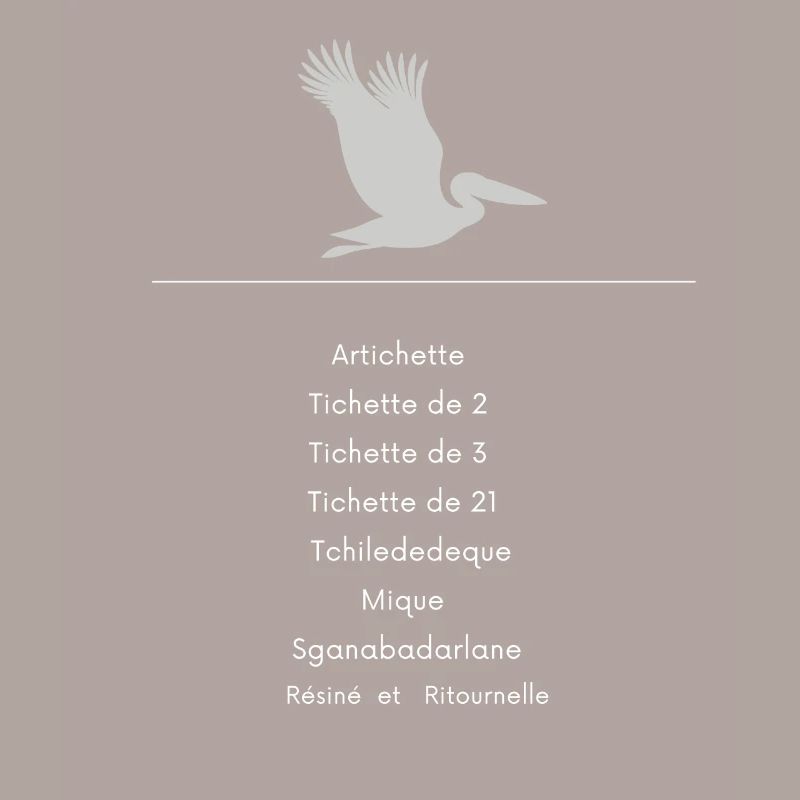 Artichette Tichette de 2 Tichette de 3