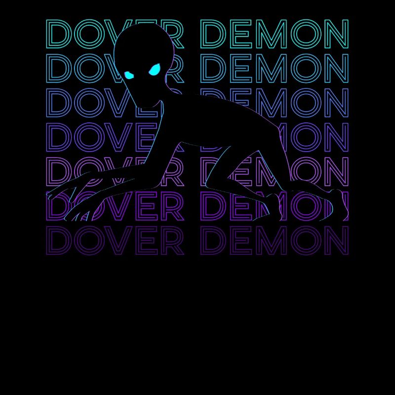 Dover Dämon Kryptide Kryptozoologie Retro Geschenk