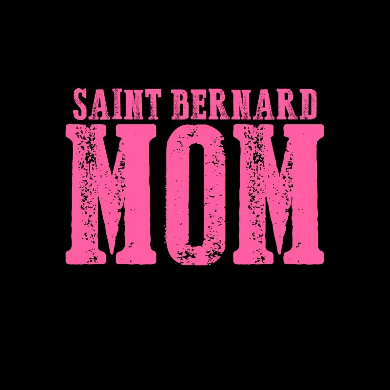 Saint Bernard Maman Chien