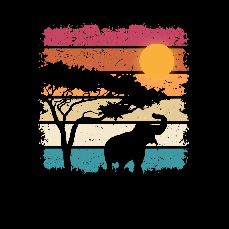 Eléphant vintage