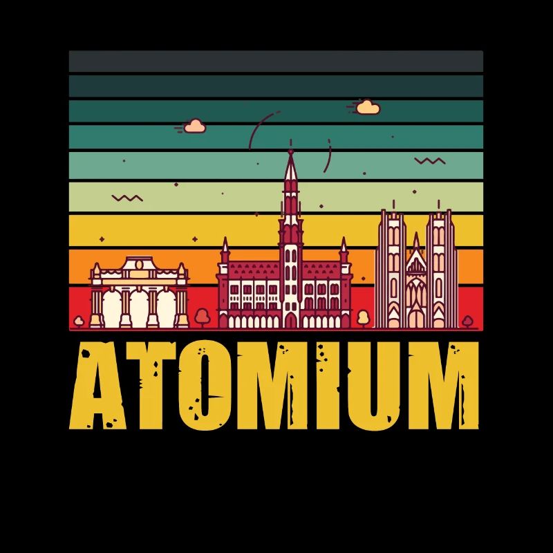 Brüssel Atomium Wissenschaft Atomkerne Physik Atom