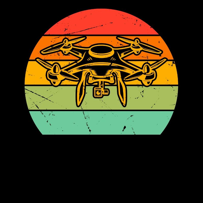 Drone Sunset Drone Lover Drone Pilot Quadcopter Dr