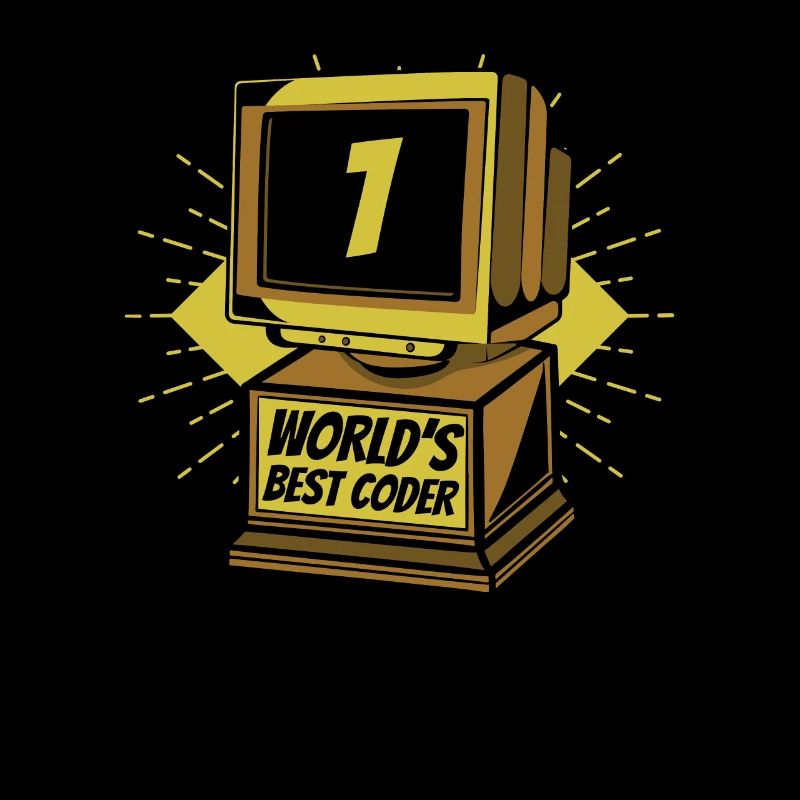 Entwickler Coder Programmierer Worlds Best Coder