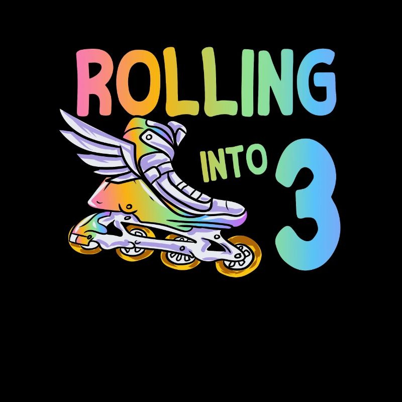 3rd birthday inline skating