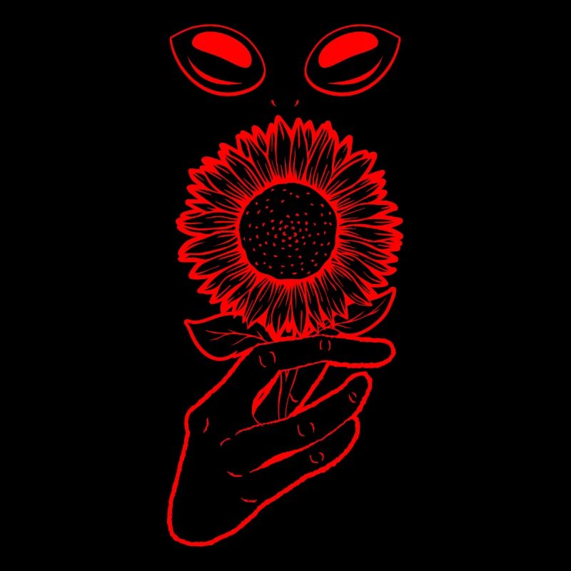 Cryptidcore Esthétique Tournesol Alien Cryptid