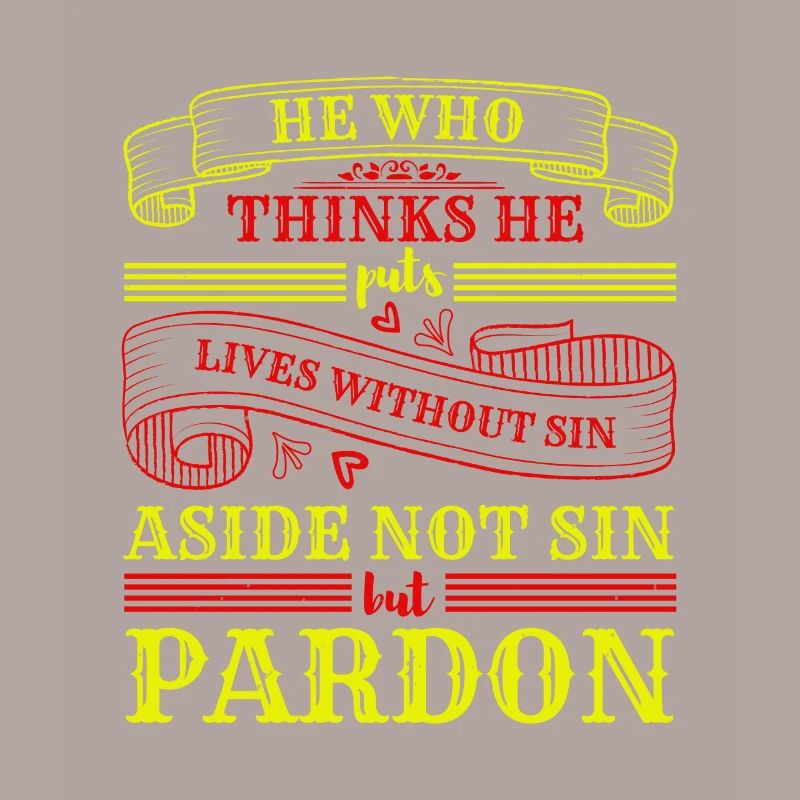 THINKS HE PARDON
