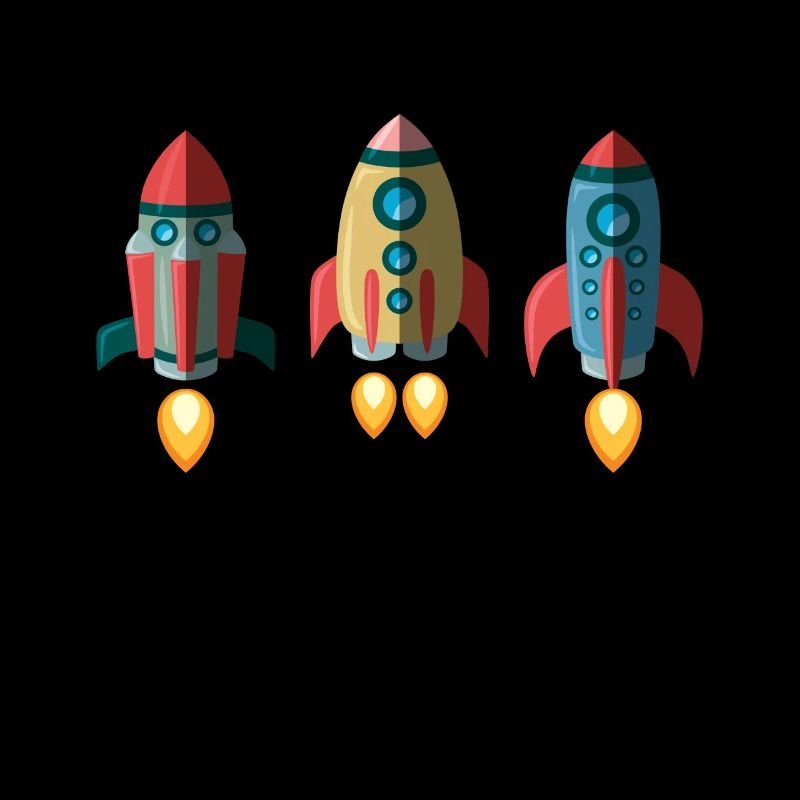 Raumschiff Rakete Astronaut