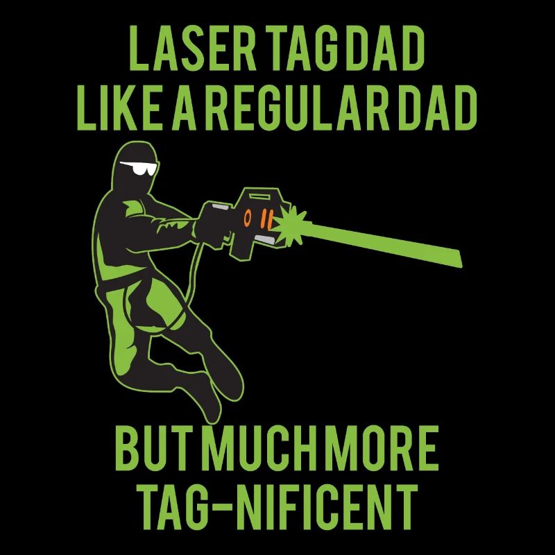 Laser Tag Vater wie ein normaler Vater