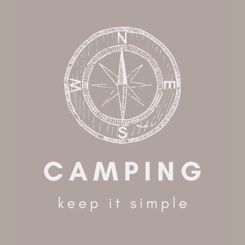 Camping Compass keep it simple